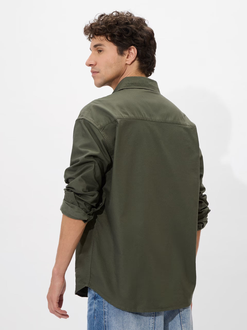 Solids: Olive Green