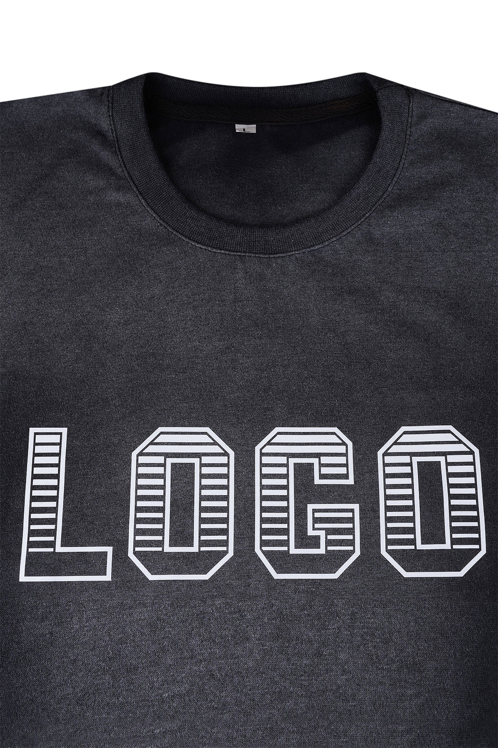 Sun-Faded Stone Boxy Tee