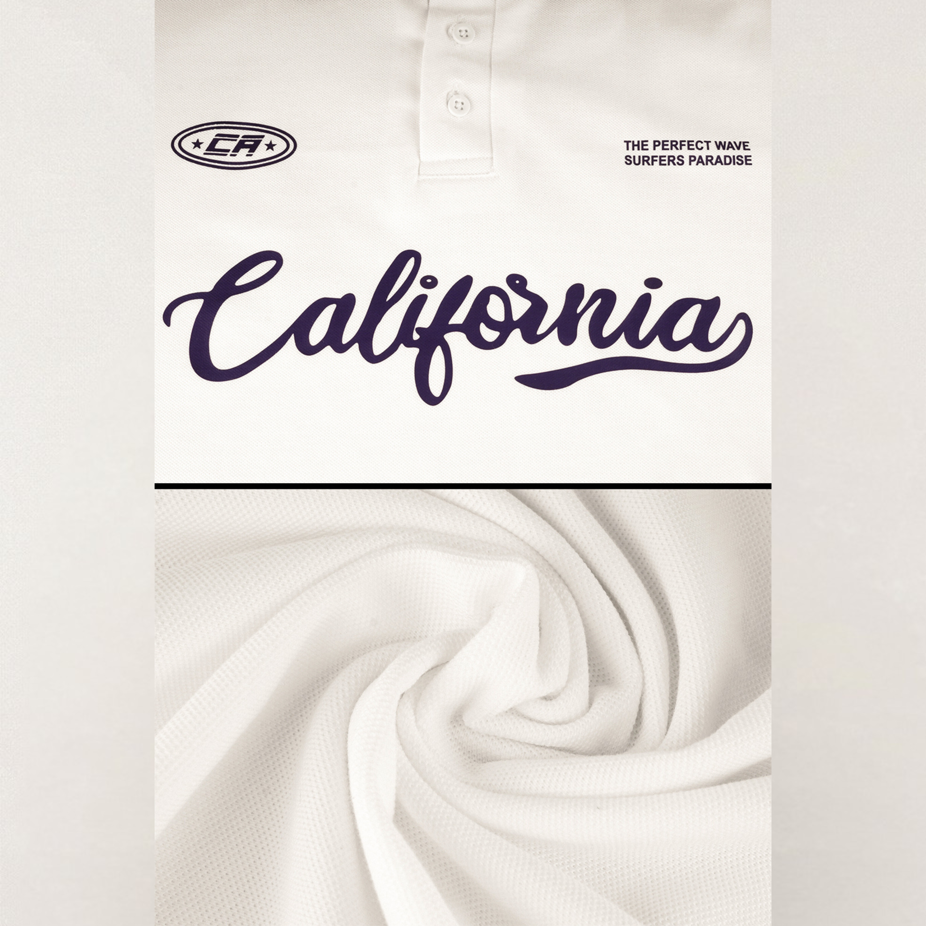 Coastal Retro Polo