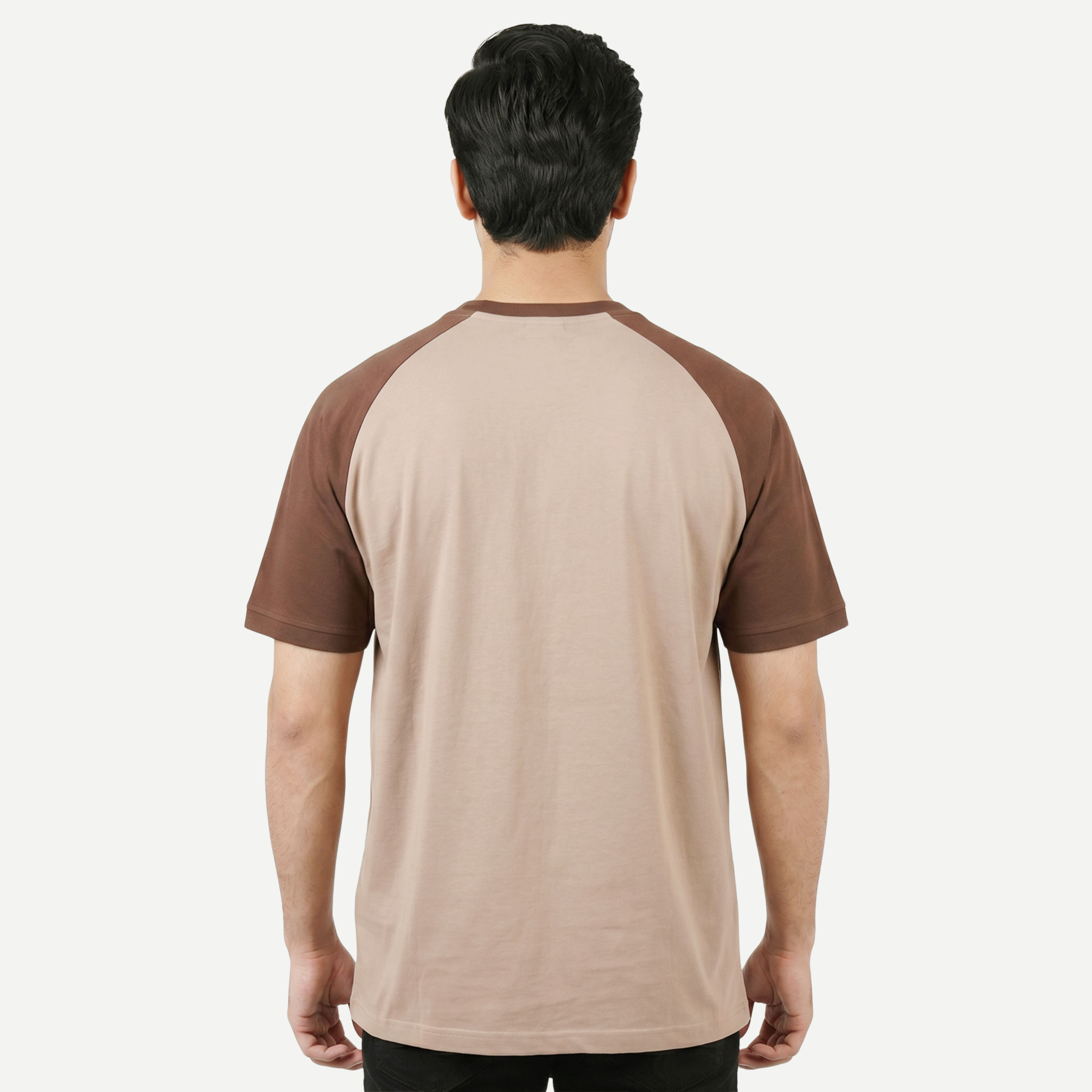 Earth-Tone Raglan Tee