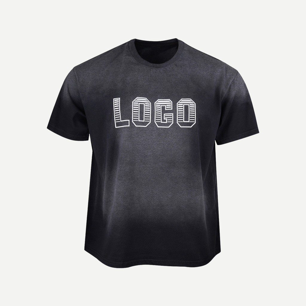 Sun-Faded Stone Boxy Tee