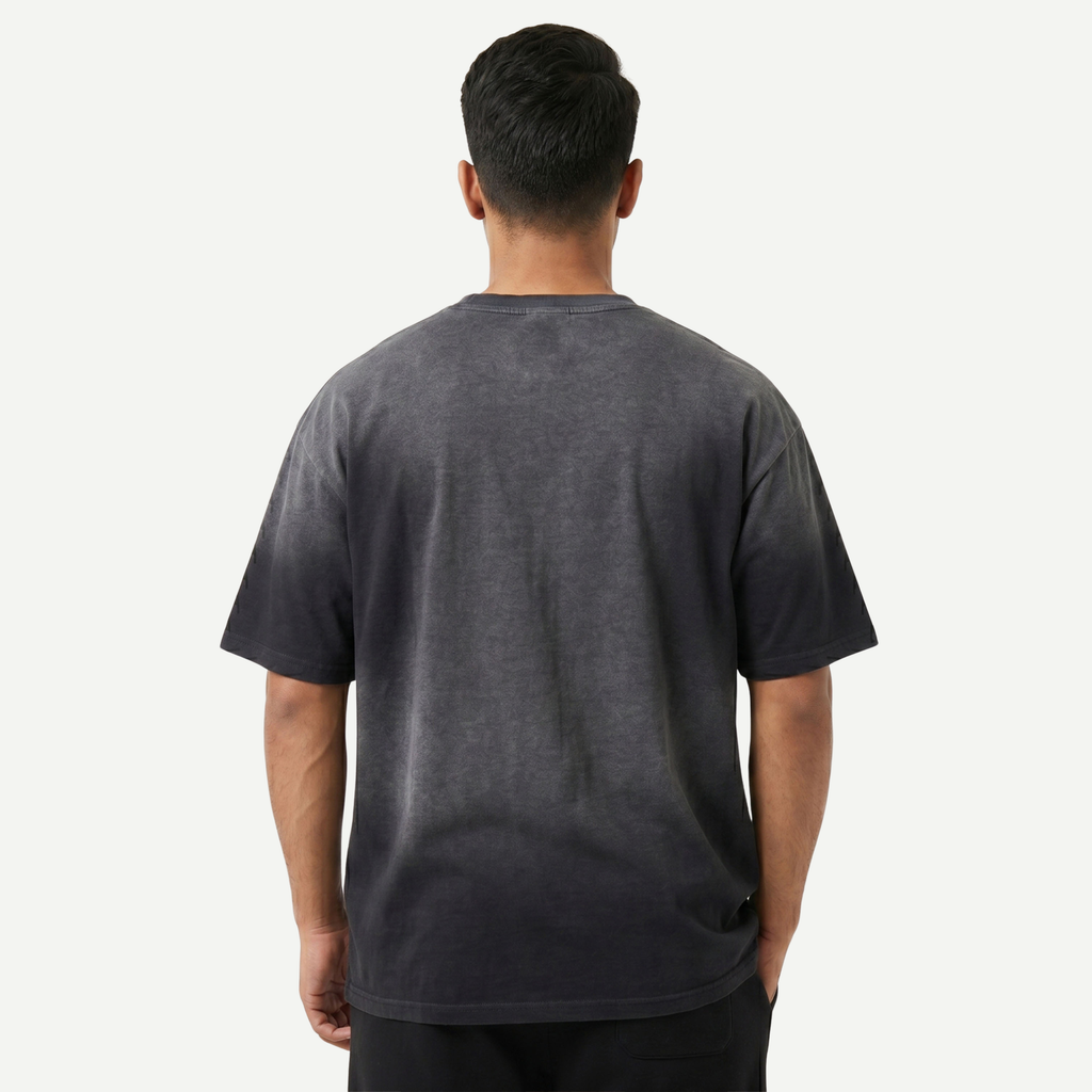 Sun-Faded Stone Boxy Tee