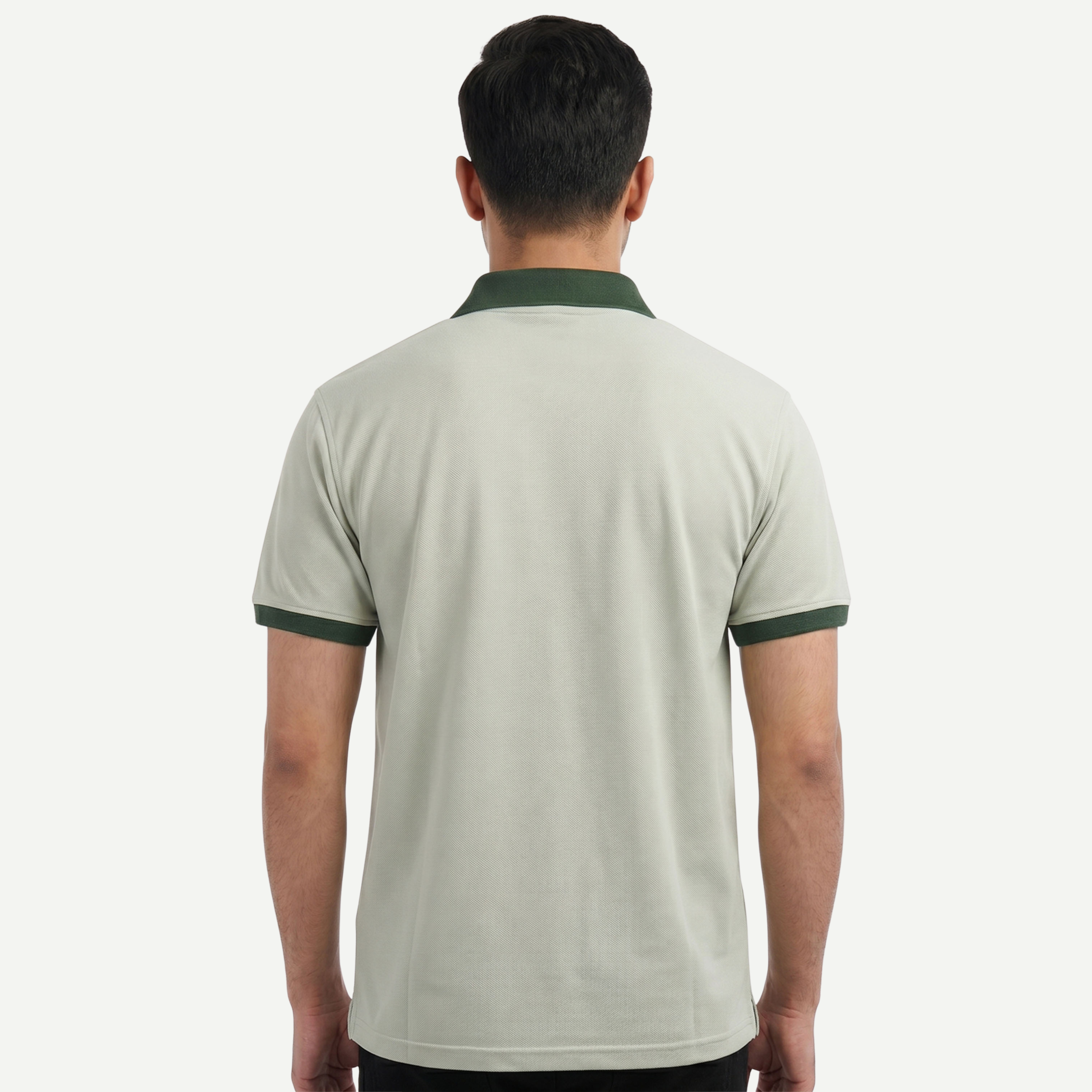 Sage & Forest Two-Tone Polo