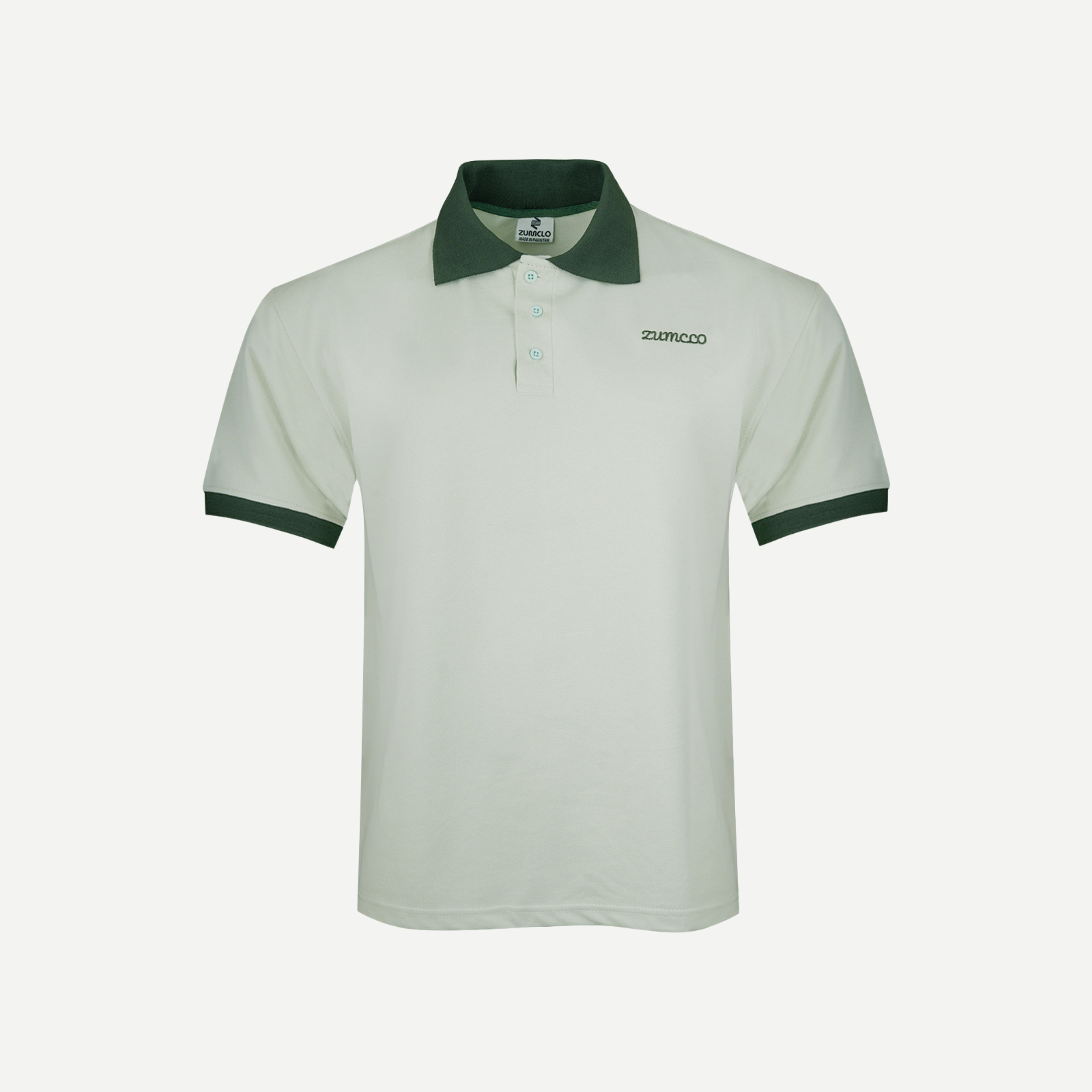 Sage & Forest Two-Tone Polo