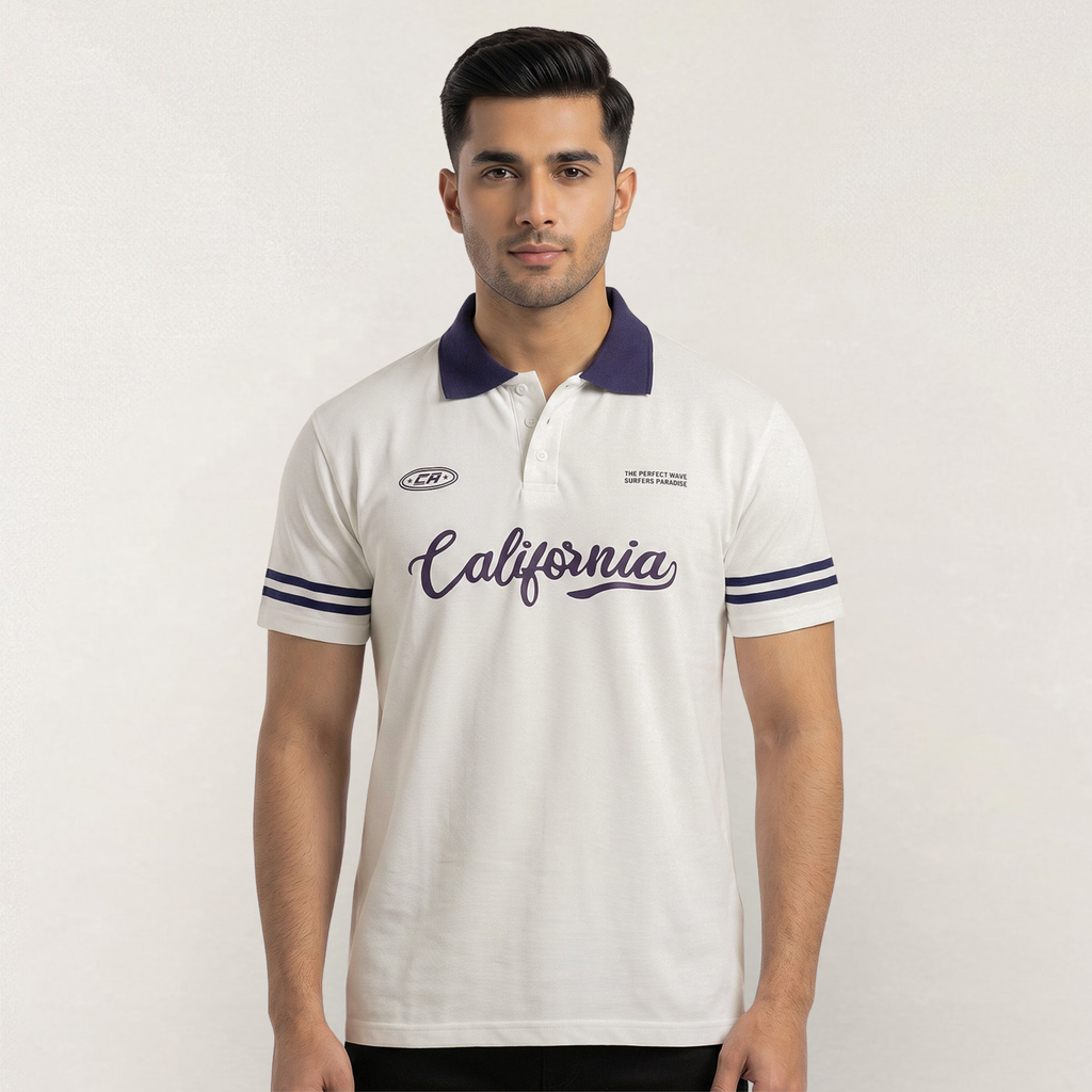 Coastal Retro Polo