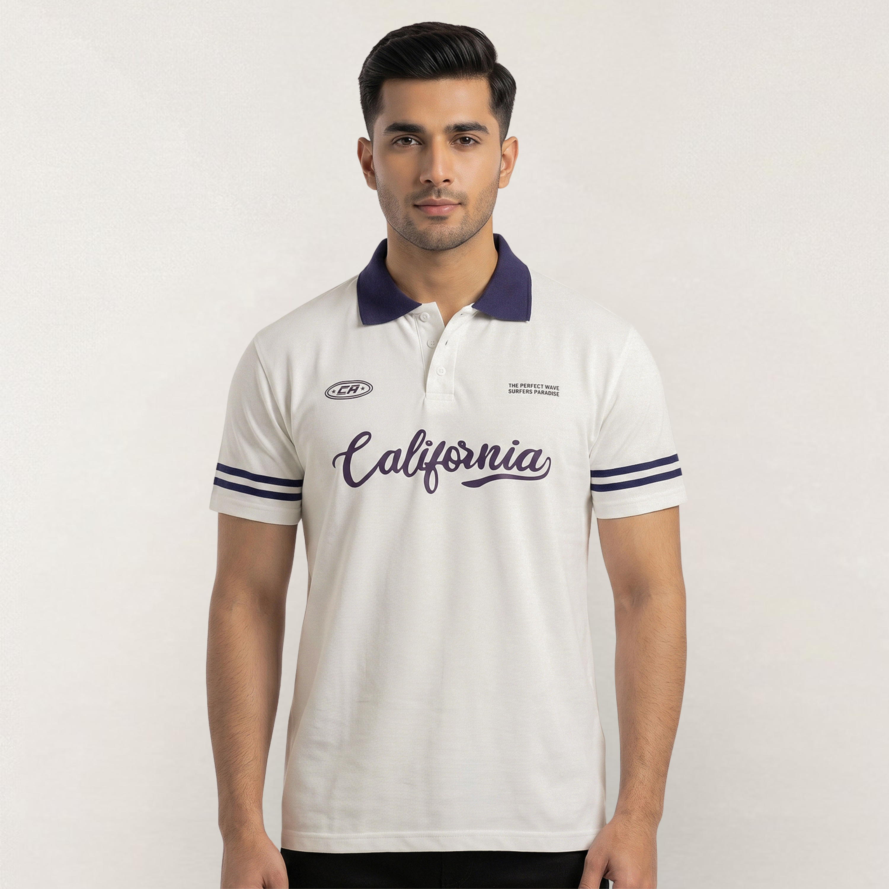 Coastal Retro Polo
